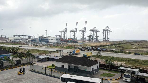 Long Shot Within the Lagos Free Zone with the Lekki Deep Seaport in the Horizon | Source: Nanyang Technological University